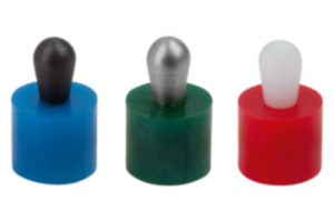 Federnde Seitendruckstücke mit Kunststofffeder Federnde Seitendruckstücke mit Kunststofffeder