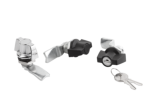 Drehriegel mit Knebelbetätigung, Gehäusedurchmesser 30,5 mm Drehriegel mit Knebelbetätigung, Gehäusedurchmesser 30,5 mm