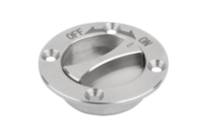 Drehspannriegel Edelstahl mit versenktem Griff Drehspannriegel Edelstahl mit versenktem Griff