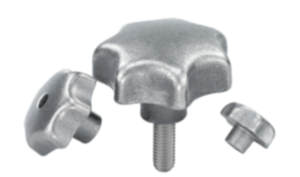 Sterngriffe DIN 6336 aus Grauguss Sterngriffe DIN 6336 aus Grauguss