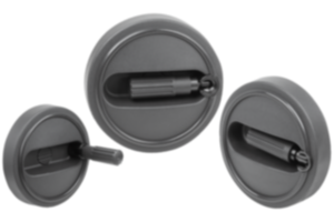 Handräder mit Zylindergriff umlegbar - inch Handräder mit Zylindergriff umlegbar - inch