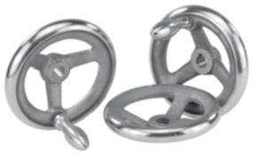 Handräder DIN 950 aus Grauguss Handräder DIN 950 aus Grauguss