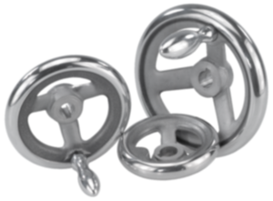 Handräder DIN 950 aus Aluminium Handräder DIN 950 aus Aluminium