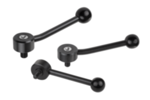 Spannhebel flach mit Außengewinde Spannhebel flach mit Außengewinde