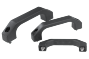 Bügelgriffe Kunststoff mit beidseitiger Schräge Bügelgriffe Kunststoff mit beidseitiger Schräge