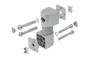 Friktionsgelenke, einfach, 45/45 Typ B Friktionsgelenke, einfach, 45/45 Typ B