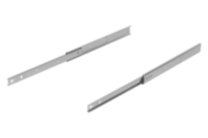 Teleskopschienen Stahl für Seitenmontage, Teilauszug, Tragkraft bis 50 kg Teleskopschienen Stahl für Seitenmontage, Teilauszug, Tragkraft bis 50 kg