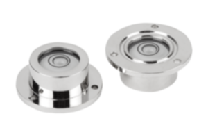 Dosenlibellen in Fassung zum Anschrauben Dosenlibellen in Fassung zum Anschrauben