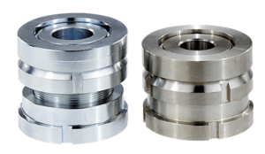 Höhenverstell-Elemente Stahl oder Edelstahl mit Kugel-Ausgleichsscheibe, niedrige Ausführung Höhenverstell-Elemente Stahl oder Edelstahl mit Kugel-Ausgleichsscheibe, niedrige Ausführung
