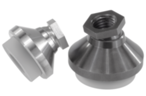 Gelenkteller mit Schwingungsdämpfung Gelenkteller mit Schwingungsdämpfung