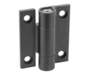 Scharniere aus Aluminium, mit Rastfunktion Scharniere aus Aluminium, mit Rastfunktion