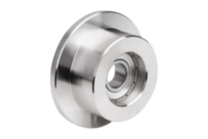 Führungsrollen Stahl mit einseitigem Flansch Führungsrollen Stahl mit einseitigem Flansch