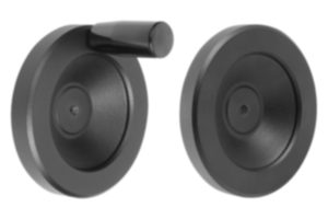 Scheibenhandräder aus Aluminium Scheibenhandräder aus Aluminium