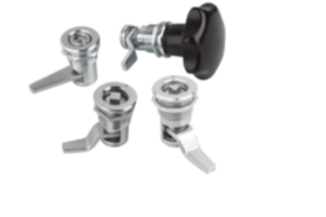 Kompressions-Drehriegel mit variablem Anzugsweg Kompressions-Drehriegel mit variablem Anzugsweg