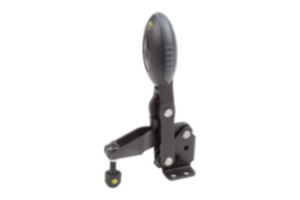 Schnellspanner antistatisch vertikal mit waagrechtem Fuß und verstellbarer Andruckspindel Schnellspanner antistatisch vertikal mit waagrechtem Fuß und verstellbarer Andruckspindel