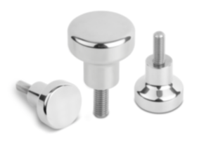 Pilzknöpfe mit Außengewinde mit hohem Bund für Hygienic USIT® Dicht- und Unterlegscheibe Freudenberg Process Seals Pilzknöpfe mit Außengewinde mit hohem Bund für Hygienic USIT® Dicht- und Unterlegscheibe Freudenberg Process Seals