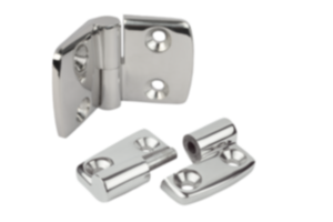 Scharniere Edelstahl aushängbar, links Scharniere Edelstahl aushängbar, links