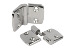Scharniere Edelstahl aushängbar, rechts Scharniere Edelstahl aushängbar, rechts