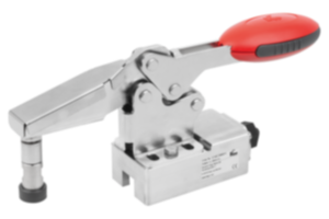 Schnellspanner Edelstahl horizontal mit Kraftsensor Schnellspanner Edelstahl horizontal mit Kraftsensor