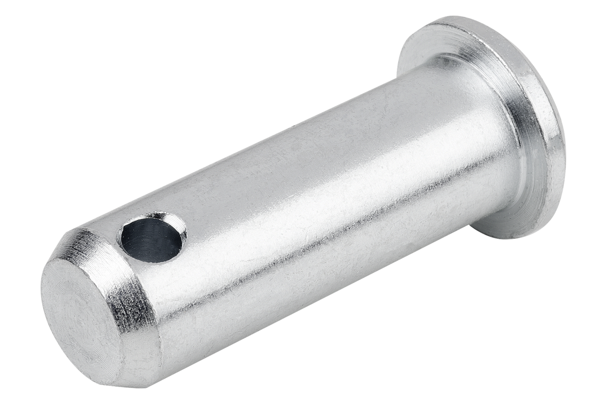 Bolzen 30x145 mit Splintloch Material 42CrMo4 induktiv oberflächengeh, 37,42 Bolzen 30x145 mit Splintloch Material 42CrMo4 induktiv oberflächengeh, 37,42